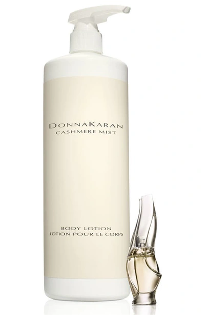 Donna Karan Cashmere Mist Jumbo Body Lotion & Travel Size Eau De Parfum |  ModeSens