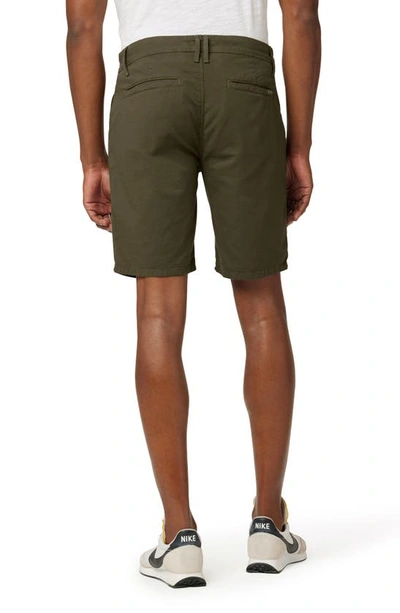 Shop Joe's Brixton Shorts In Uniform Green