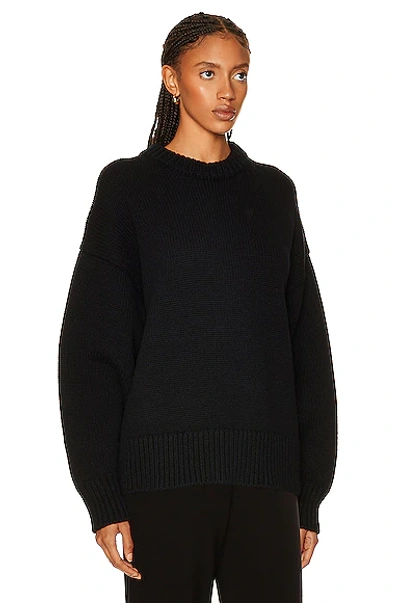 The Row Ophelia Top In Black