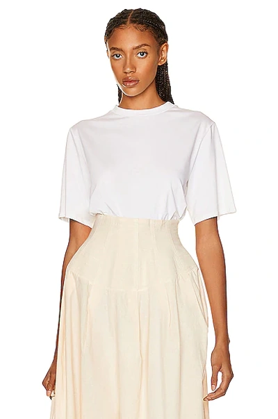The Row Chiara Top In Natural White