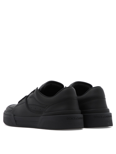 Shop Dolce & Gabbana "new Roma" Sneakers In Black