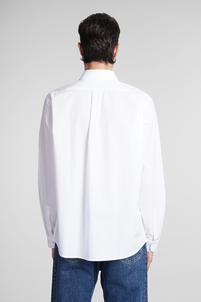 Shop Kenzo Shirt In White Cotton