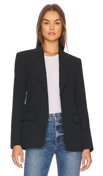 A.l.c Edie One-button Jacket In Black