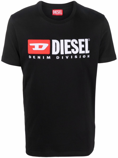 Shop Diesel T-diegor-div In Black