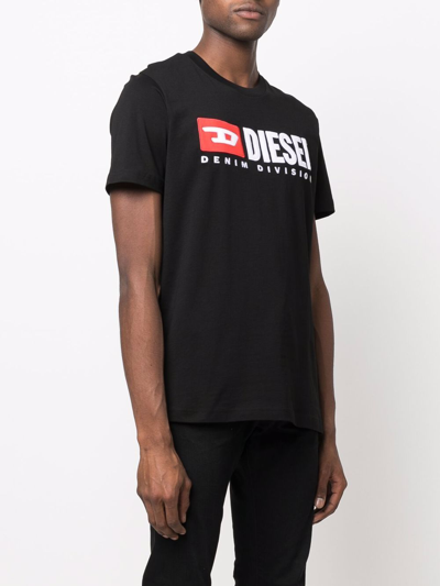 Shop Diesel T-diegor-div In Black