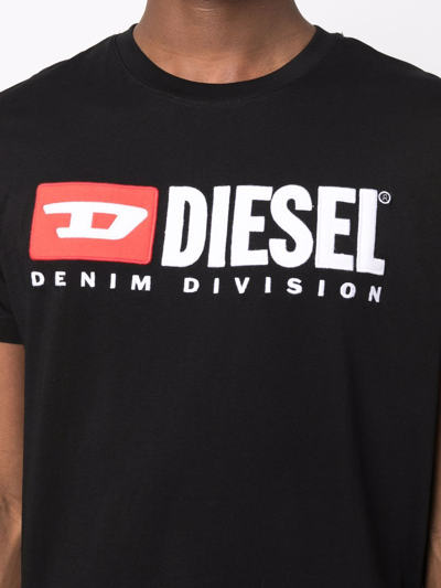 Shop Diesel T-diegor-div In Black