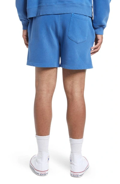 Shop Elwood Core French Terry Sweat Shorts In Vintage Royal