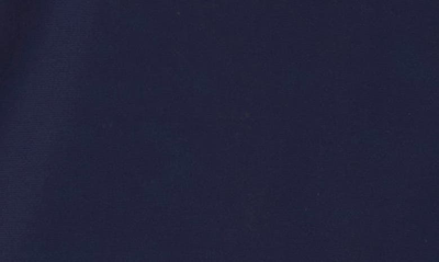 Chaus Square Neck Smocked Sleeve Blouse In Navy