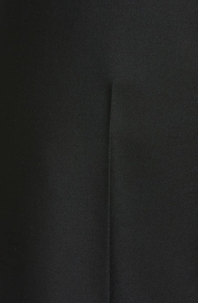 Shop Givenchy Turnlock Wool & Mohair Trousers In 001-black