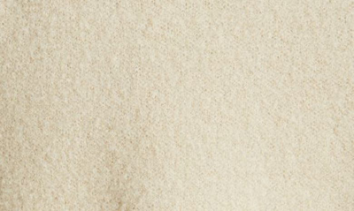Shop Givenchy Logo Crop Snap Wool Varsity Jacket In 291-beige/ White