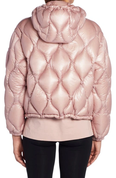 Shop Moncler Anthon Quilted Down Jacket In Pink