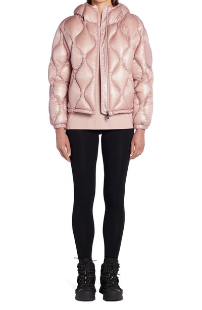 Shop Moncler Anthon Quilted Down Jacket In Pink
