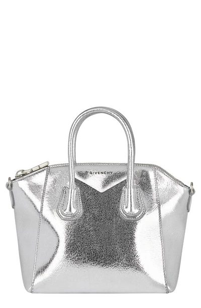 mini Antigona leather tote bag, Givenchy