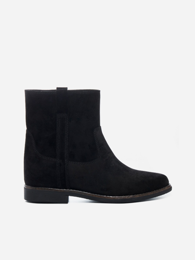 Shop Isabel Marant Susee Suede Ankle Boots