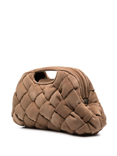 Shop Officine Creative Interwoven-design Tote Bag In Brown