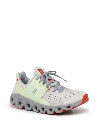Shop On Running Cloudswift Ridged-sole Sneakers In Grau