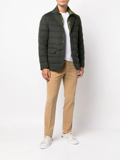 Pt Torino Slim Fit Cotton Twill Chino Pants In Nude