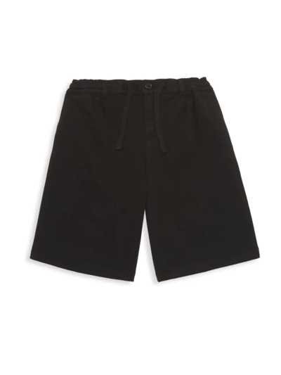 Shop Dolce & Gabbana Little Boy's & Boy's Cotton-blend Shorts In Black