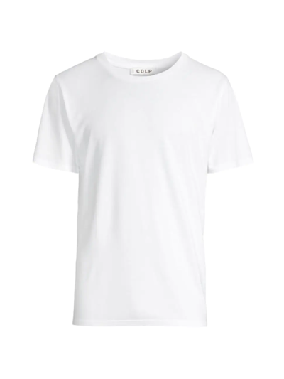 Shop Cdlp Men's Classic Crewneck T-shirt In White