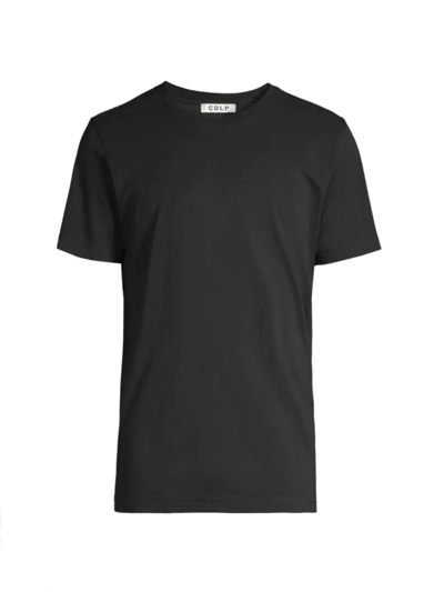 Shop Cdlp Men's Classic Crewneck T-shirt In Black
