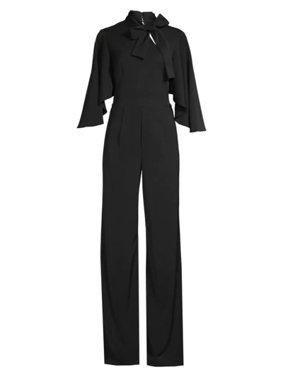 Shop Black Halo Women's Coralia Jumpsuit In Black
