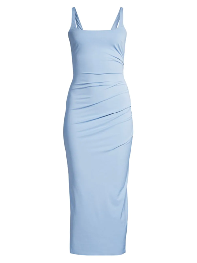 Shop Bec & Bridge Women's Yasmin Sleeveless Midi-dress In Dusk Blue