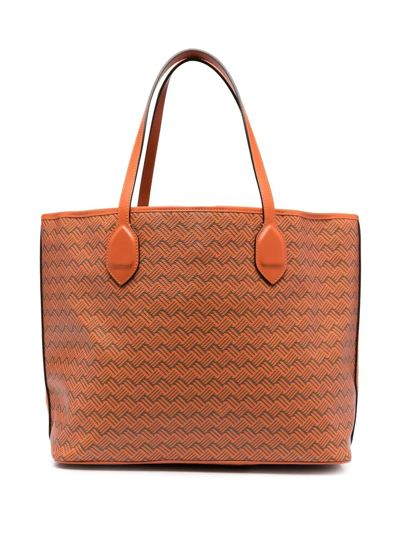 Shop Delage Lulu Jm Tote Bag In Orange