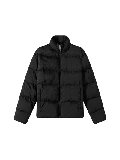 Shop Givenchy 4g Zip Down Jacket In Black