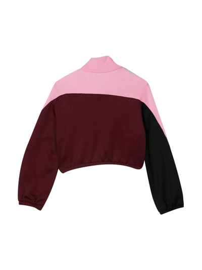 Shop N°21 Girl Sweatshirt With Color-block Design Nº21 Kids.