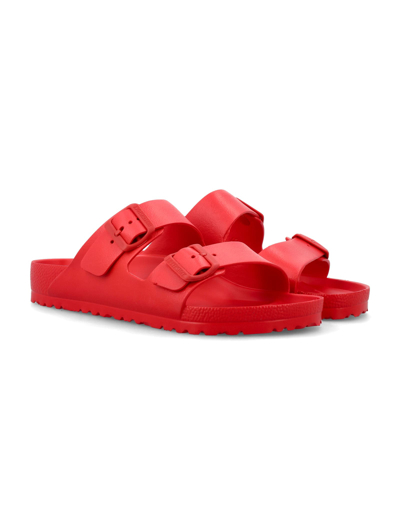 Shop Birkenstock Arizona Eva In Active Red