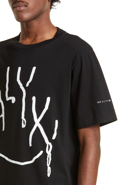 Shop Alyx Logo Graphic Tee In Black