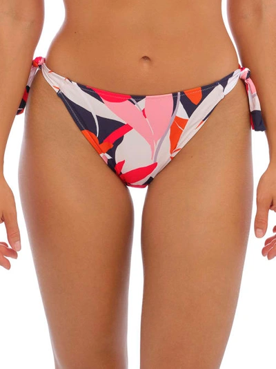 Shop Fantasie Almeria Side Tie Bikini Bottom In Multi