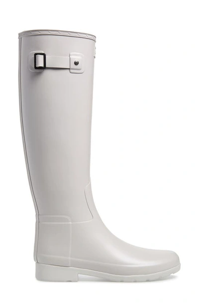 Shop Hunter Original Refined Rain Boot In Clatter Grey
