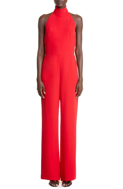 deadline Spiller skak Grøn Valentino Jumpsuit Solid Cady Couture In Red | ModeSens