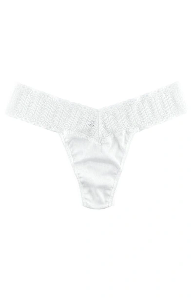 Shop Hanky Panky Rx™ Low Rise Thong In White