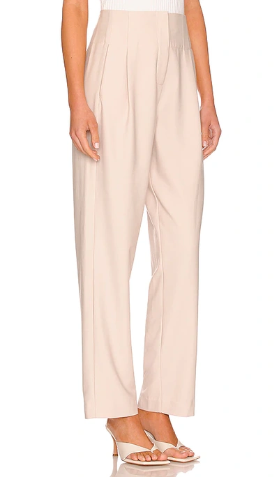 Line & Dot Leslie Pant In Ivory