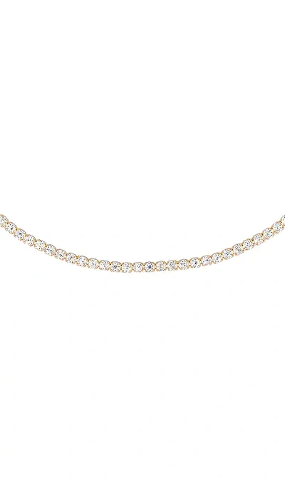 Petit Moments Beam Necklace In Metallic Gold