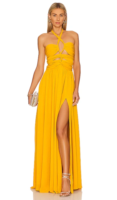 Ronny kobo yellow dress store