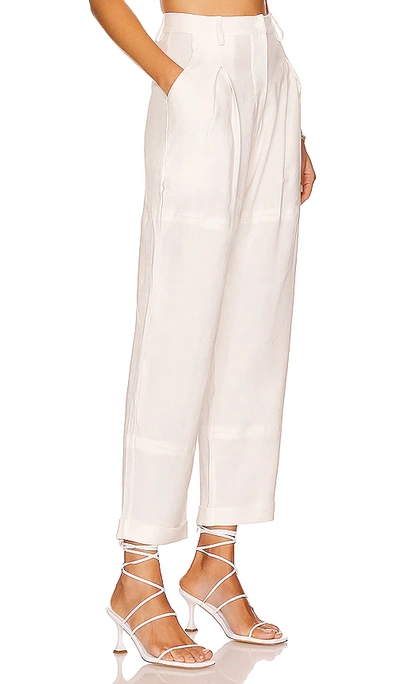 Shop Just Bee Queen Kai Pant In Ivory
