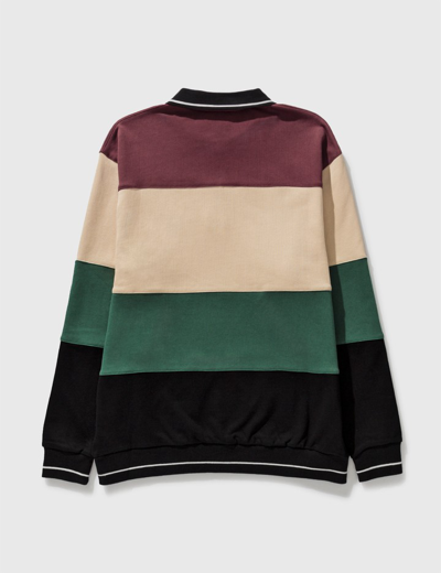 Shop Butter Goods Ivy Stripe Sweatshirt In Multicolor