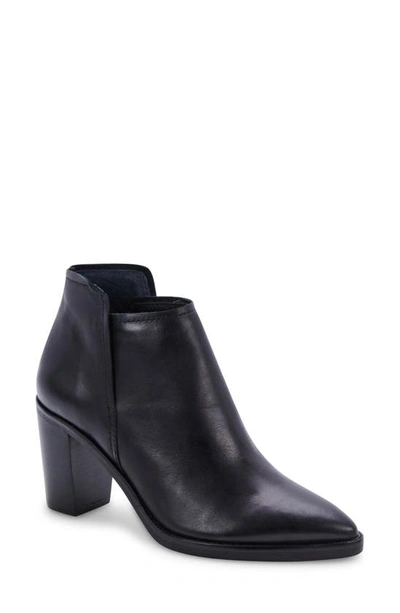 Shop Dolce Vita Spade Bootie In Black Leather