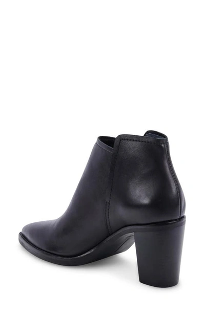 Shop Dolce Vita Spade Bootie In Black Leather