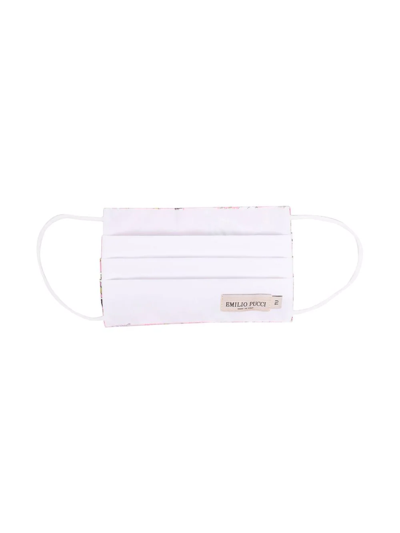Pucci Africana-print Face Mask In Pink