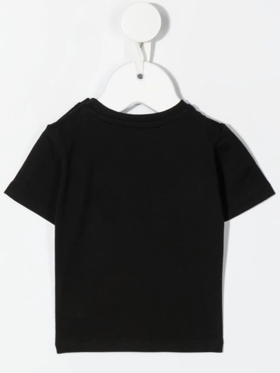 Shop Versace Medusa Cotton T-shirt In Black