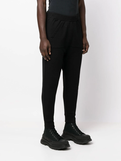 Dsquared2 Elasticated Track Pants In Black