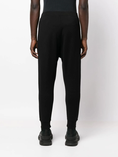 Shop Dsquared2 Elasticated Track Pants In Black