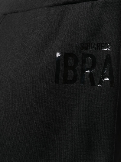 Dsquared2 Elasticated Track Pants In Black