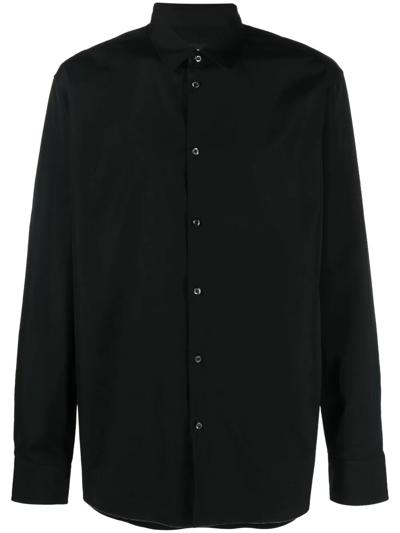 Shop Dsquared2 Classic Button-up Shirt In Black