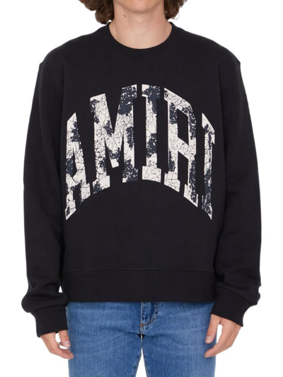 Shop Amiri Men's Black Other Materials Sweatshirt