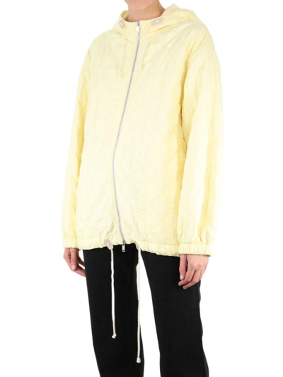 Shop Jil Sander Women's Beige Other Materials Outerwear Jacket